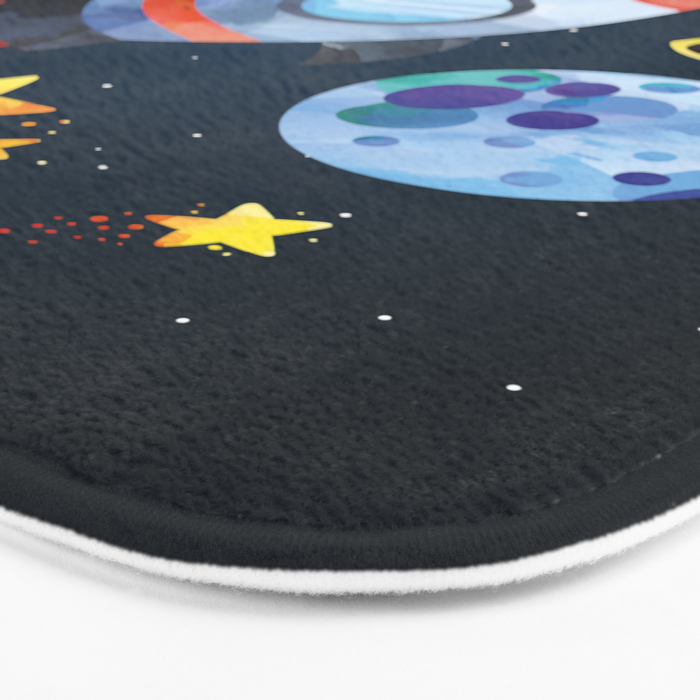 Space rocket Bath Mat Gallery Image 3