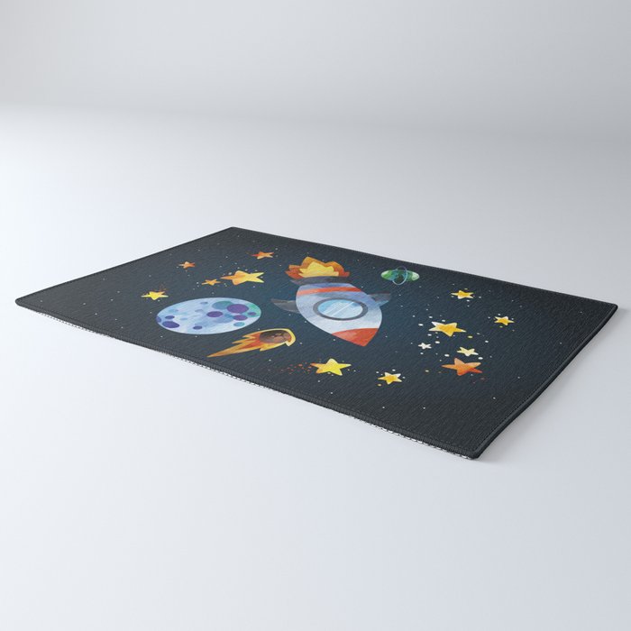 Space rocket Rug Gallery Image 3
