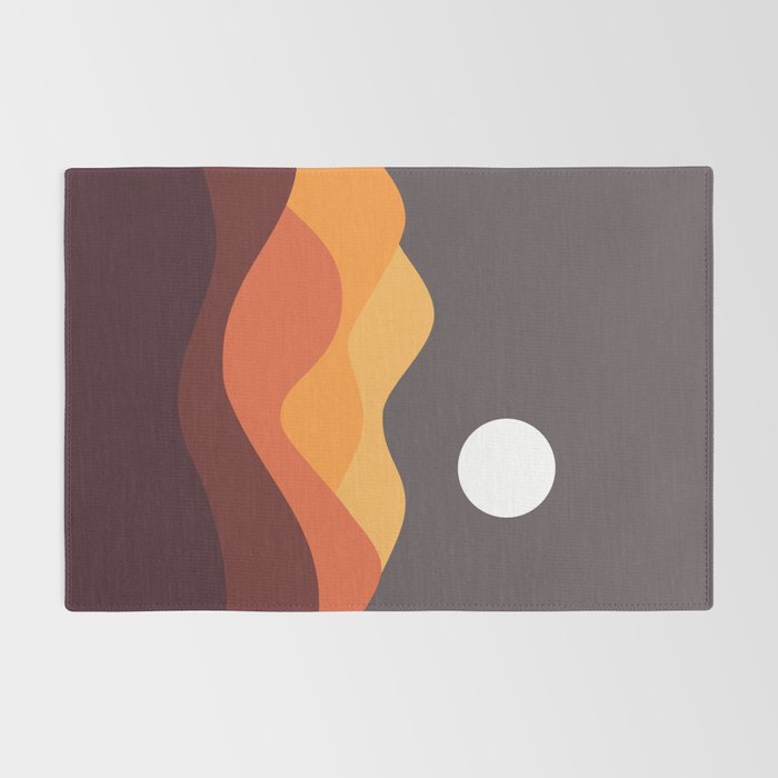 Geometric Landscape 20 Rug Gallery Image 2