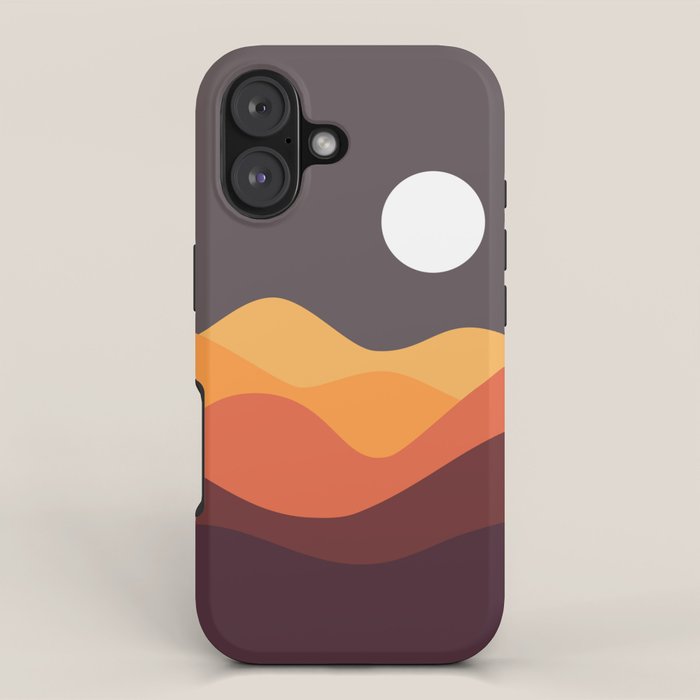Geometric Landscape 20 iPhone Case Gallery Image 1