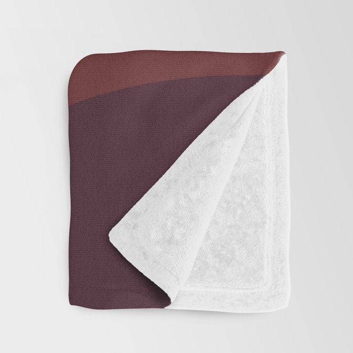 Geometric Landscape 20 Throw Blanket Gallery Image 3