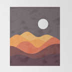 Geometric Landscape 20 Throw Blanket Gallery Image 2