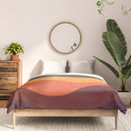 Geometric Landscape 20 Comforter Gallery Image 3