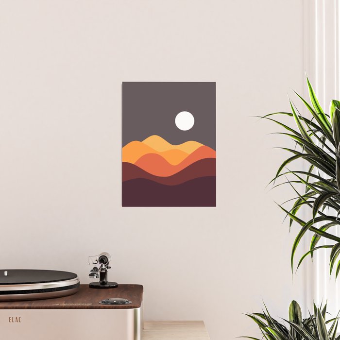 Geometric Landscape 20 Poster Gallery Image 2