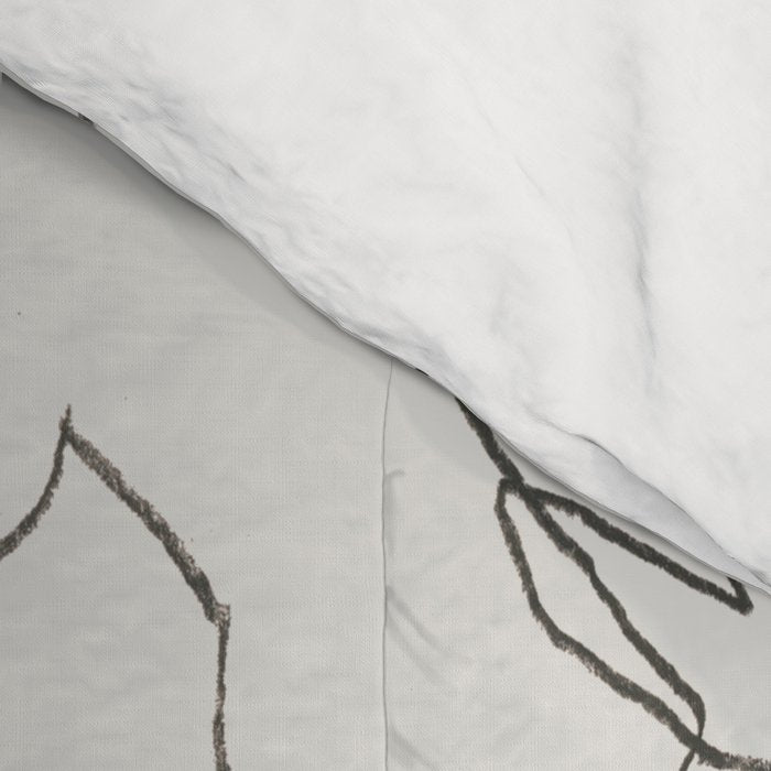 Floral Study No. 3 Comforter Gallery Image 4