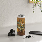 African American Masterpiece 'Harlem Musicians' WPA musical painting by Elizabeth Olds Water Bottle Gallery Image 4