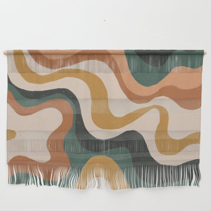 Earthy swirls Wall Hanging Gallery Image 1