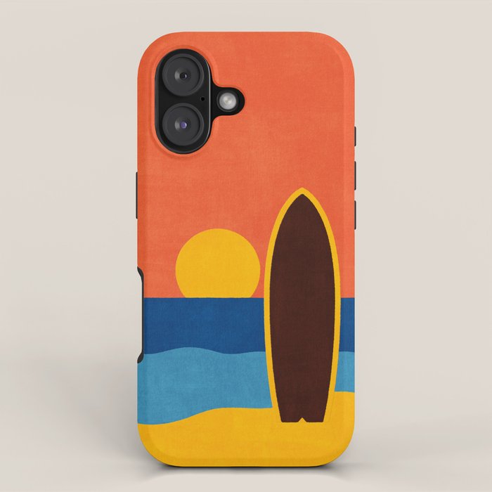 LANDSHAPES - Beach - sunset iPhone Case Gallery Image 1