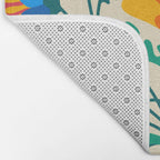 Modern Poppies Bath Mat Gallery Image 2