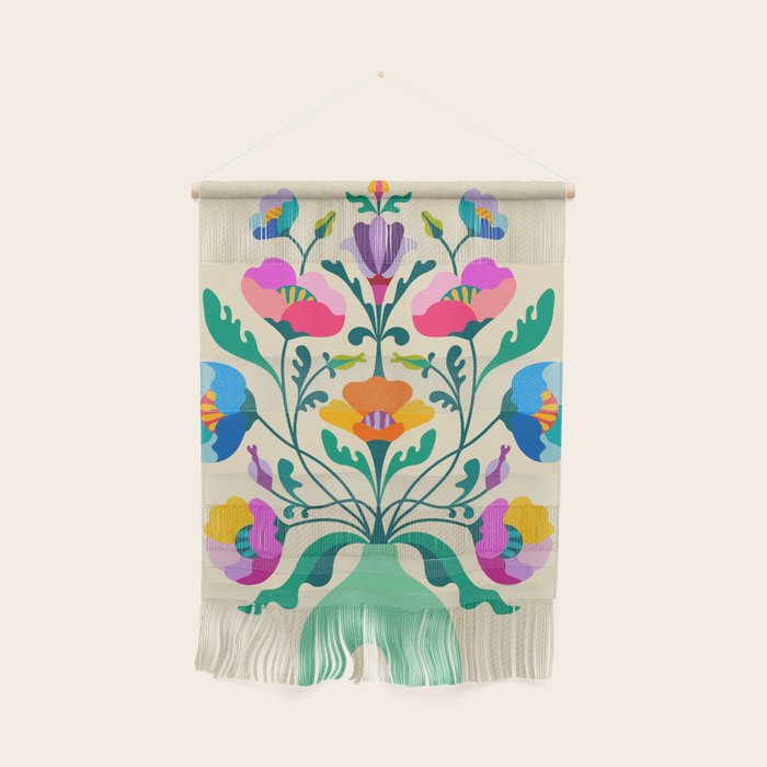 Modern Poppies Wall Hanging Gallery Image 1