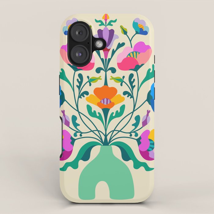 Modern Poppies iPhone Case Gallery Image 1