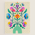 Modern Poppies Jigsaw Puzzle Gallery Image 1
