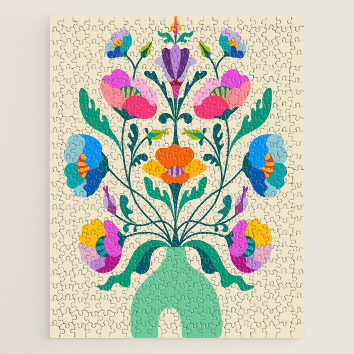 Modern Poppies Jigsaw Puzzle Gallery Image 1