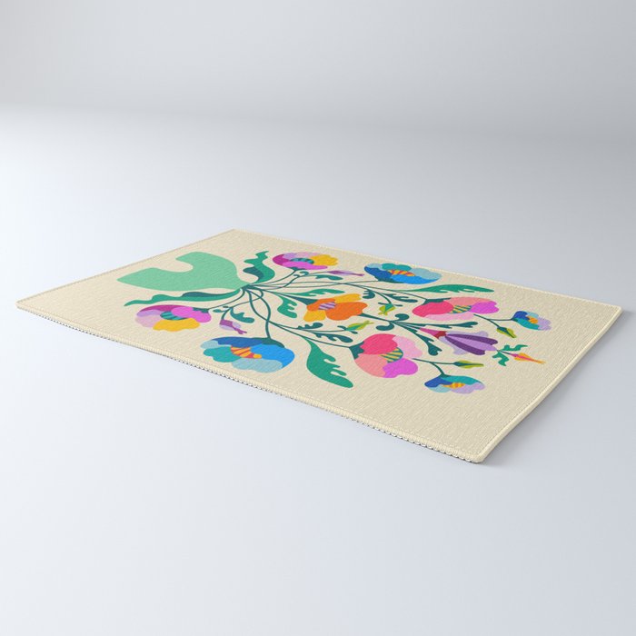 Modern Poppies Rug Gallery Image 3