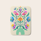Modern Poppies Bath Mat Gallery Image 1