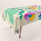 Modern Poppies Tablecloth Gallery Image 1