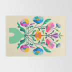 Modern Poppies Rug Gallery Image 2