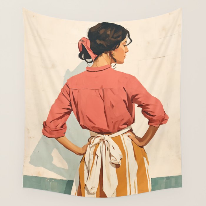 Elegance Wrapped in Seasons Wall Tapestry Gallery Image 4