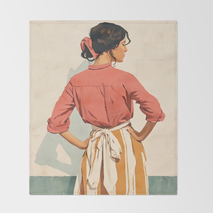Elegance Wrapped in Seasons Throw Blanket Gallery Image 2