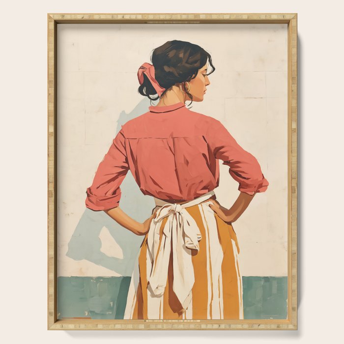 Elegance Wrapped in Seasons Serving Tray Gallery Image 1