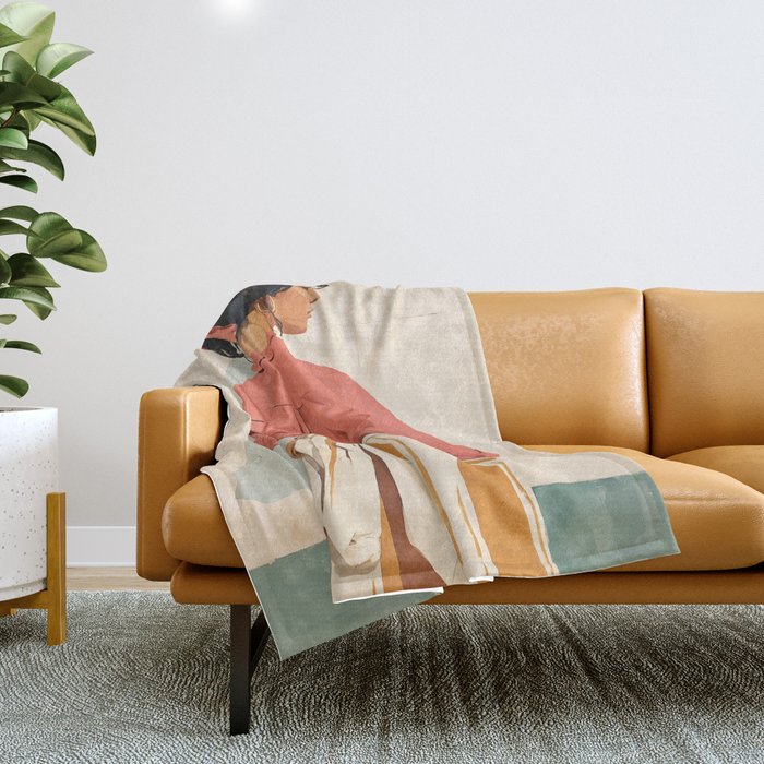 Elegance Wrapped in Seasons Throw Blanket Gallery Image 1