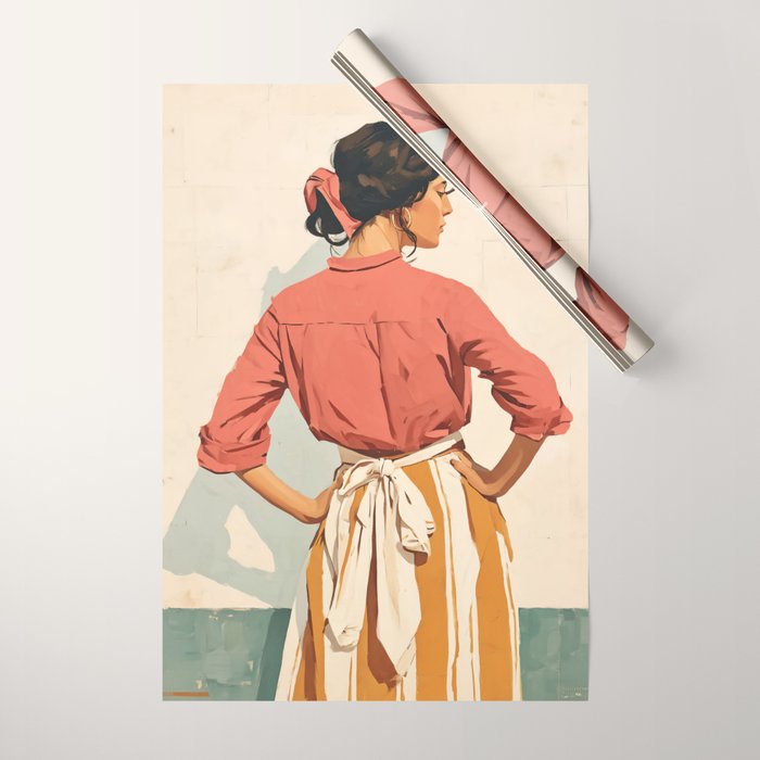 Elegance Wrapped in Seasons Wrapping Paper Gallery Image 1
