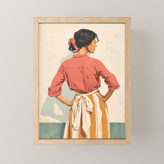 Elegance Wrapped in Seasons Mini Art Print Gallery Image 1