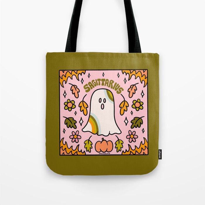 Sagittarius Ghost Tote Bag Gallery Image 1