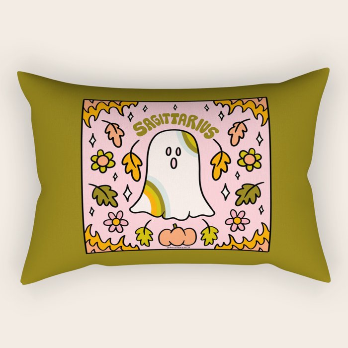 Sagittarius Ghost Rectangular Pillow Gallery Image 2