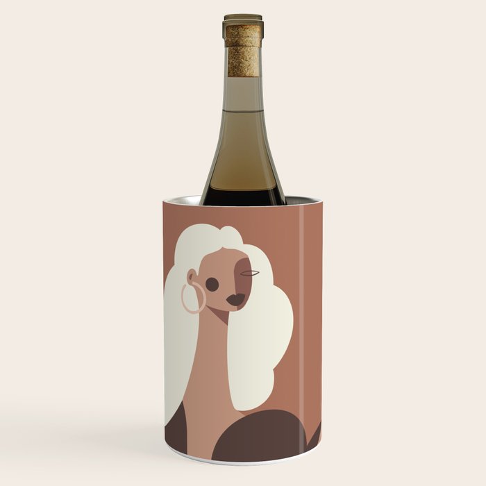 Coffee Hour Inspired by PANTONE 17 1230 Mocha Mousse Wine Chiller Gallery Image 2