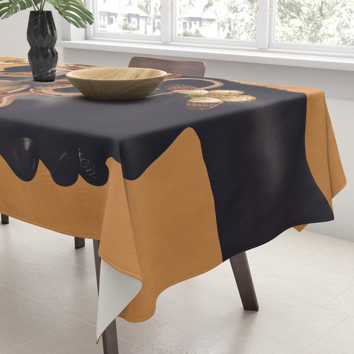 Snake and Butterflies Tablecloth Gallery Image 3