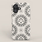 Vintage Sun iPhone Case Gallery Image 1