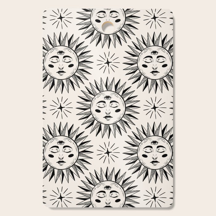 Vintage Sun Cutting Board Gallery Image 1