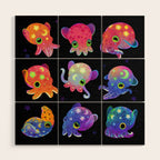 Bobtail squid Wood Wall Art Gallery Image 1