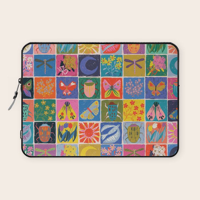 Summer Quilt Laptop Sleeve Gallery Image 1
