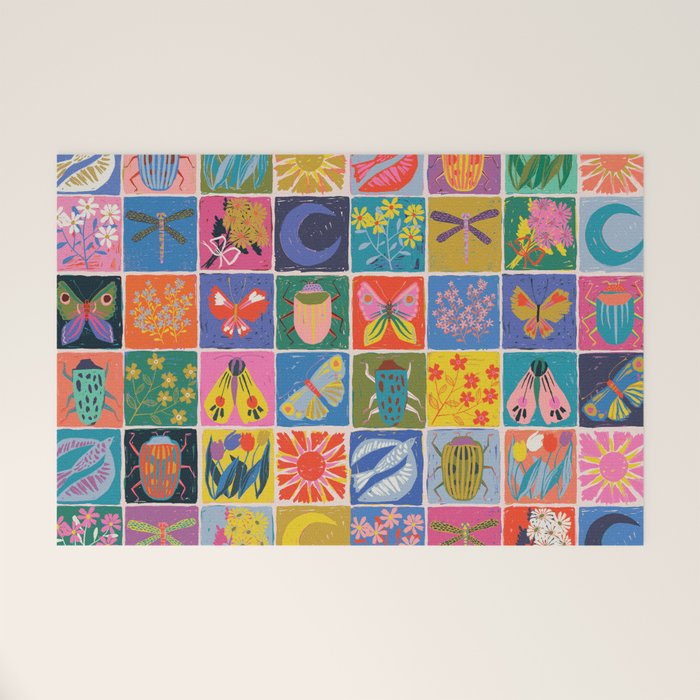 Summer Quilt Welcome Mat Gallery Image 1