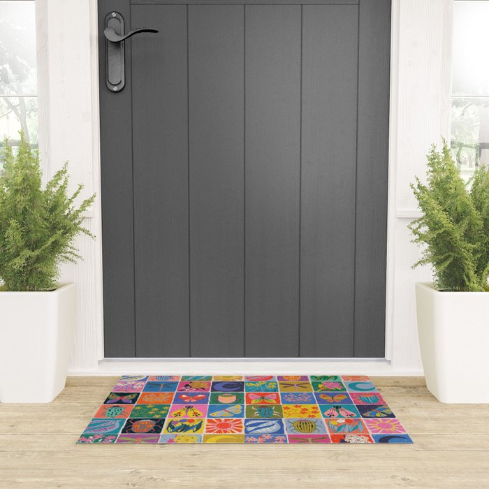 Summer Quilt Welcome Mat Gallery Image 3