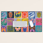 Summer Quilt Desk Mat Gallery Image 1