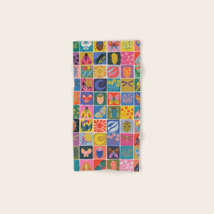 Summer Quilt Bath Towel Gallery Image 1