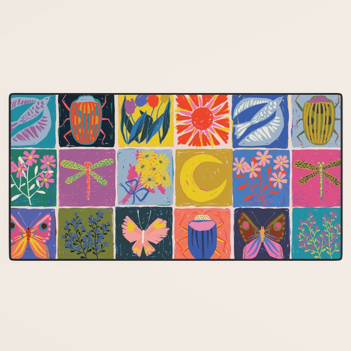 Summer Quilt Desk Mat Gallery Image 3