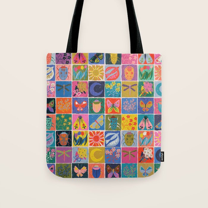 Summer Quilt Tote Bag Gallery Image 1