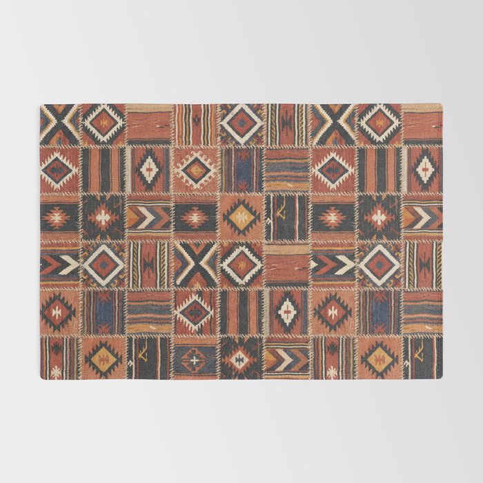 Geometric Tribal Patchwork Rug Design Rug Gallery Image 2