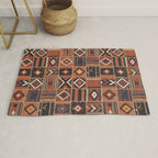 Geometric Tribal Patchwork Rug Design Rug Gallery Image 1