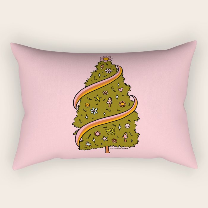Virgo Tree Rectangular Pillow Gallery Image 1