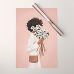 Bouquet of Flowers Wrapping Paper Gallery Image 1