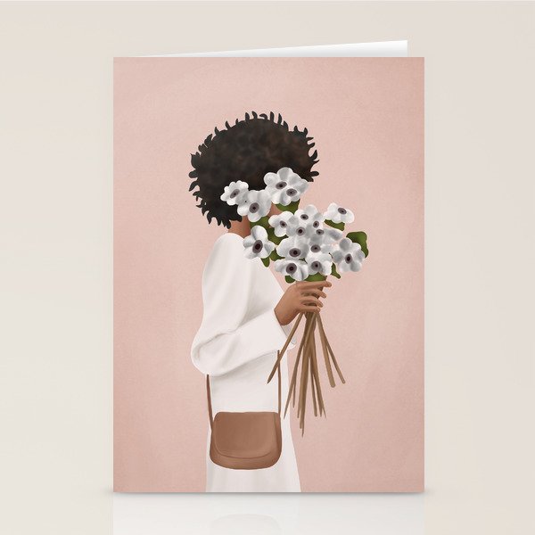 Bouquet of Flowers Stationery Card Gallery Image 2
