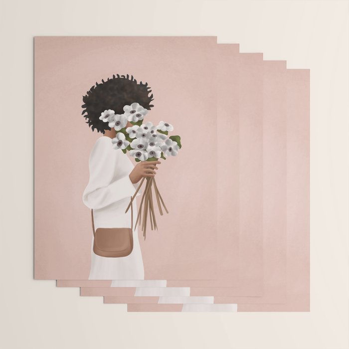 Bouquet of Flowers Wrapping Paper Gallery Image 3