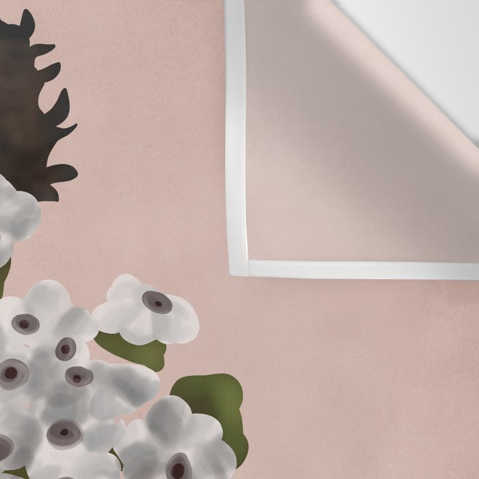 Bouquet of Flowers Wall Tapestry Gallery Image 3