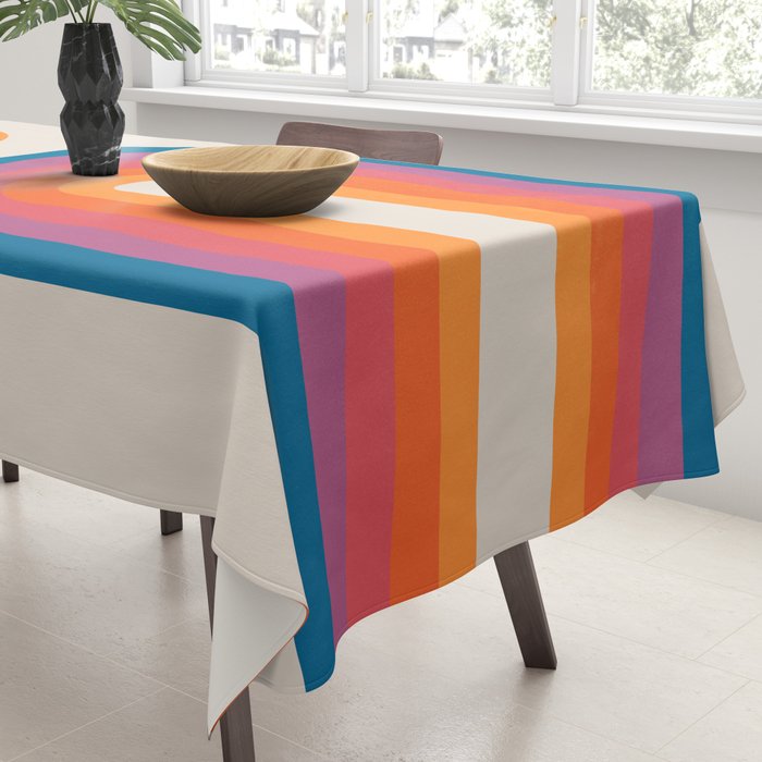 Vintage California Sun: Arches Tablecloth Gallery Image 3