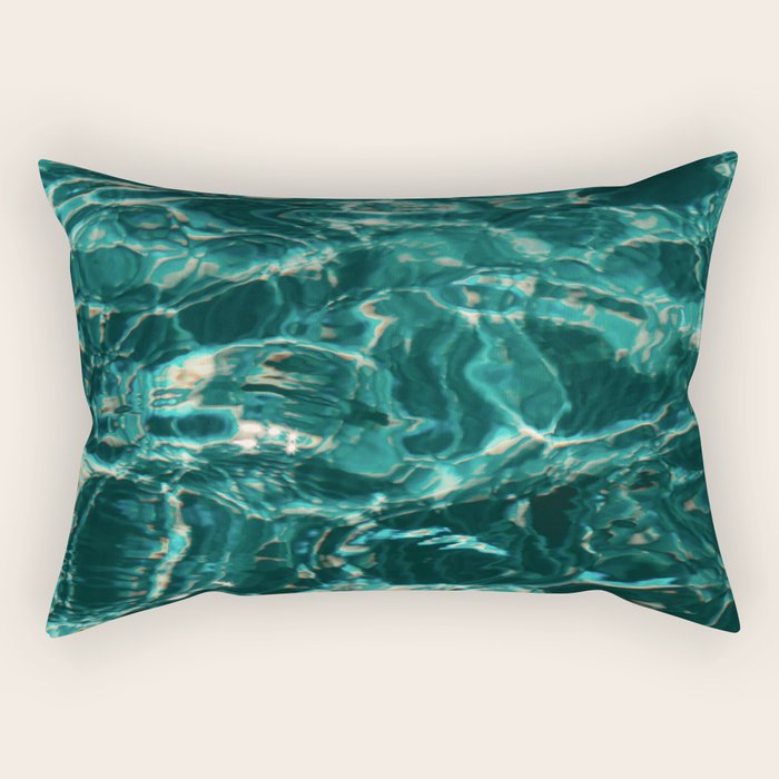 Natatorium #7 Rectangular Pillow Gallery Image 1